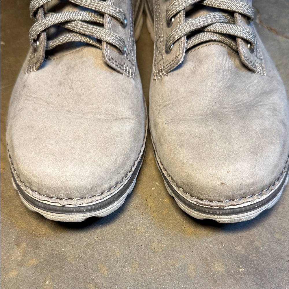 Timberland Men's Light Gray Leather Boots - Picture 3 of 8